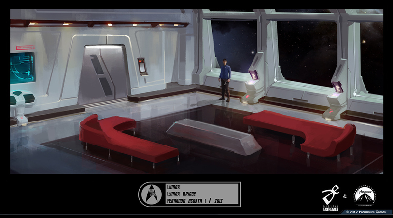 Illustration for article titled Star Trek Video Game Concept Art Still Finds Room For Smarmy Kirk